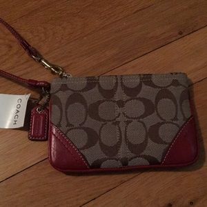 Coach wristlet